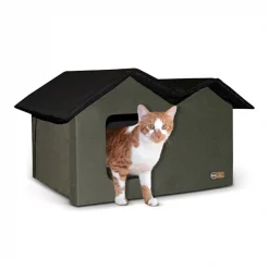 Best reviews of 🔥 K&H Pet Products Extra-Wide Outdoor Unheated Kitty House ⭐