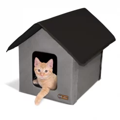 Best deal 💯 K&H Pet Products Outdoor Unheated Kitty House Cat Shelter ❤️