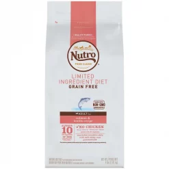 Hot Sale 🌟 Nutro Limited Ingredient Diet Sensitive Support with Real Salmon & Lentils Grain-Free Adult Dry 🦮 Dog Food ✔️