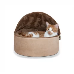 Coupon 🧨 K&H Pet Products Self-Warming Hooded Cat Bed 👍