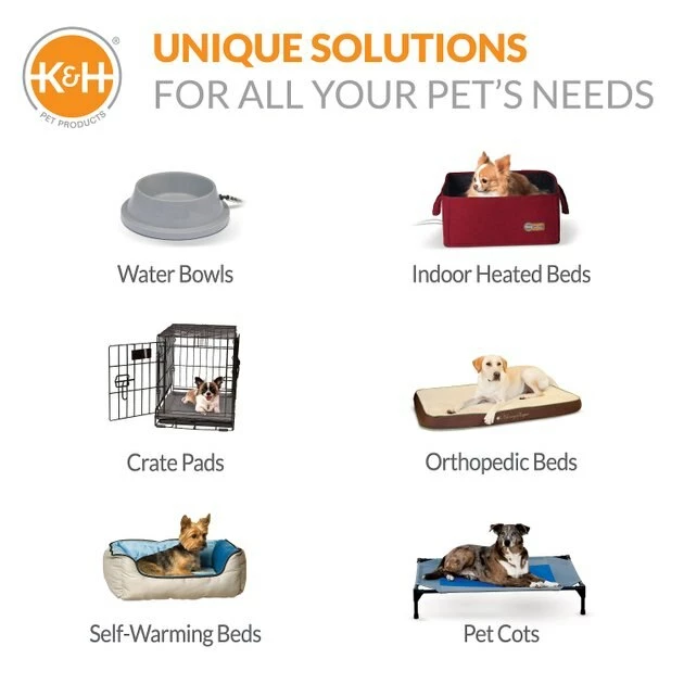 Budget ๐คฉ K&H Pet Products Comfy Pet Cot Elevated Pet Bed โ - Image 9