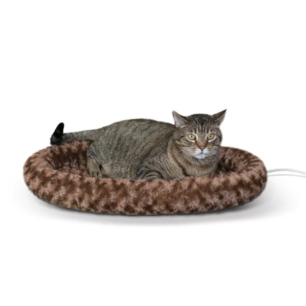 Top 10 ๐ K&H Pet Products Thermo-Kitty Fashion Splash Heated Cat Bed, Large ๐