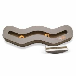 Hot Sale 🎁 K&H Pet Products Kitty Tippy Track n' Roll Cardboard Scratcher Interactive Cat Toy 😍