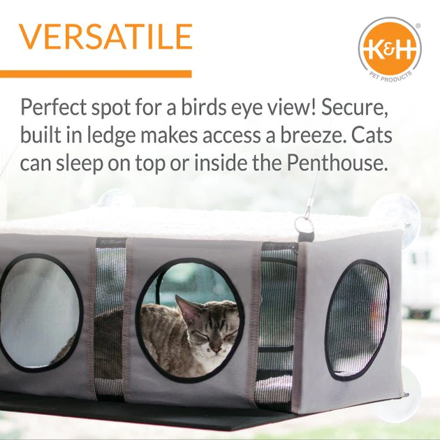 Flash Sale ๐ K&H Pet Products EZ Mount Penthouse Cat Window Perch โค๏ธ - Image 2