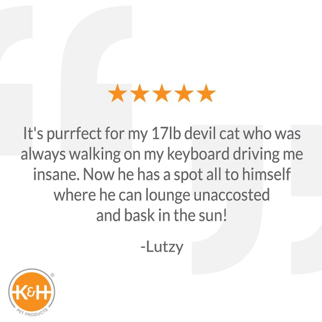 Flash Sale ๐ K&H Pet Products EZ Mount Penthouse Cat Window Perch โค๏ธ - Image 7