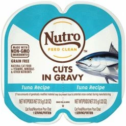 Wholesale โค๏ธ Nutro Perfect Portions Grain-Free Cuts in Gravy Tuna Recipe Cat Food Trays ๐