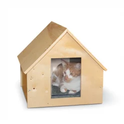 Best deal 👏 K&H Pet Products Birchwood Manor Outdoor Wooden Cat House 🥰