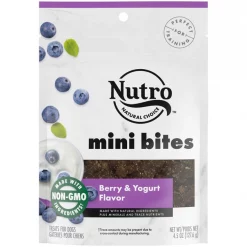 Buy 👍 Nutro Mini Bites Berry & Yogurt Flavor 🦮 Dog Treats 🤩