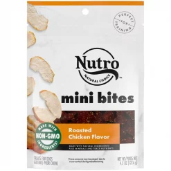 Discount ⌛ Nutro Mini Bites Roasted Chicken Flavor 🦮 Dog Treats 🎉