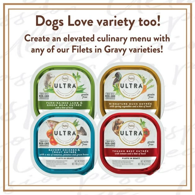 Top 10 😀 Nutro Ultra Grain-Free Filets in Gravy Taste of the Classics Variety Pack Adult Wet 🦮 Dog Food Trays 🎁 - Image 6