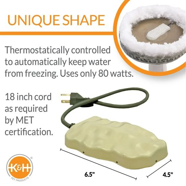 Best reviews of ๐ฏ K&H Pet Products Ice Eliminator Super Birdbath Deicer ๐ - Image 3