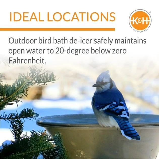 Best reviews of ๐ฏ K&H Pet Products Ice Eliminator Super Birdbath Deicer ๐ - Image 5