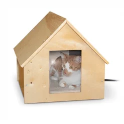 Coupon ❤️ K&H Pet Products Birchwood Manor Thermo-Kitty Home ⌛