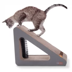 Deals ✨ K&H Pet Products Creative Kitty Scratch, Ramp & Groom Cat Toy with Catnip 👍