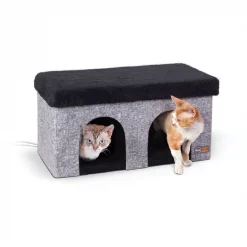 Deals ❤️ K&H Pet Products Thermo-Kitty Cat Duplex 🎉
