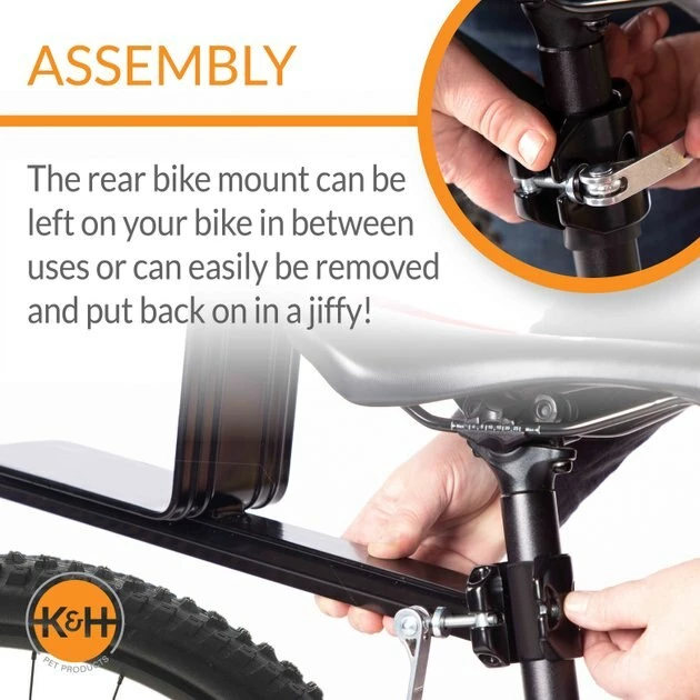 Coupon 🤩 K&H Pet Products Universal Rear Bike Mount 🌟 - Image 4