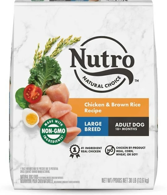 Cheap โค๏ธ Nutro Natural Choice Large Breed Adult Chicken & Brown Rice Recipe Dry Food + Hearty Stew Tender Chicken, Carrot & Pea Stew Grain-Free Canned ๐ฆฎ Dog Food ๐ - Image 2