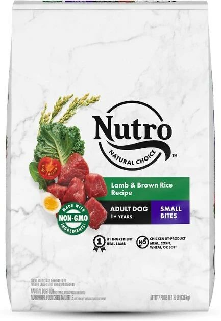Deals 🌟 Nutro Natural Choice Small Bites Adult Lamb & Brown Rice Recipe Dry Food + Hearty Stew Meaty Lamb, Green Bean & Carrot Cuts in Gravy Grain-Free Canned 🐕 Dog Food 😀 - Image 2