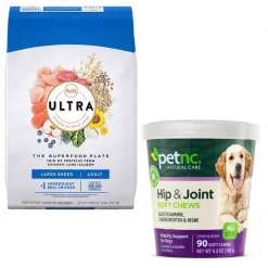 Coupon 🌟 Nutro||PetNC Natural Care Nutro Ultra Large Breed Adult Dry Food + PetNC Natural Care Hip & Joint Mobility Support Soft Chews 🐶 Dog Supplement 🧨
