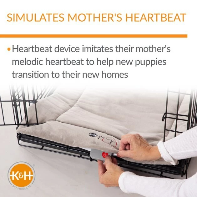 Cheap ๐ฏ K&H Pet Products ๐ฉ Mother's Heartbeat Fleece Puppy Crate Pad ๐ - Image 3
