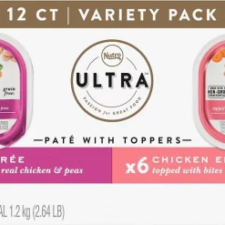 Cheapest ๐ Nutro Ultra Variety Pack Turkey Entree & Chicken Entree Pate Food Trays with Toppers + Dry ๐ Dog Food ๐