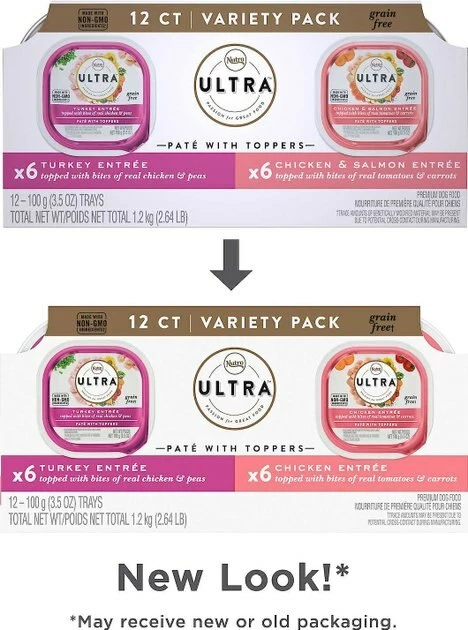 Cheapest ๐ Nutro Ultra Variety Pack Turkey Entree & Chicken Entree Pate Food Trays with Toppers + Dry ๐ Dog Food ๐ - Image 3