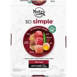 Top 10 🔥 NUTRO SO SIMPLE Adult Beef & Rice Recipe Natural Dry 🐕 Dog Food 🌟