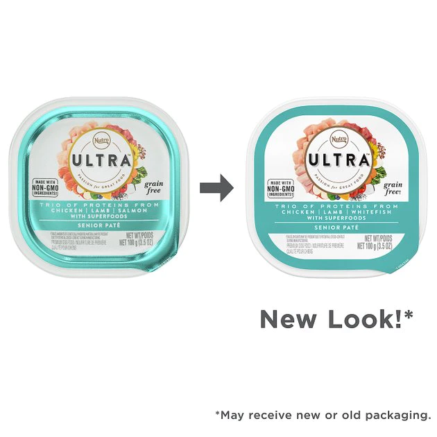 Coupon โค๏ธ Nutro Ultra Grain-Free Trio Protein Chicken, Lamb & Whitefish Pate with Superfoods Senior Wet ๐ Dog Food Trays ๐ฅฐ - Image 2