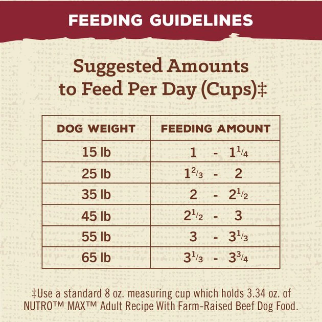 Cheap 🎁 Nutro Max Adult Farm-Raised Beef Recipe Natural Dry 🦮 Dog Food, 25-lb bag ✔️ - Image 8