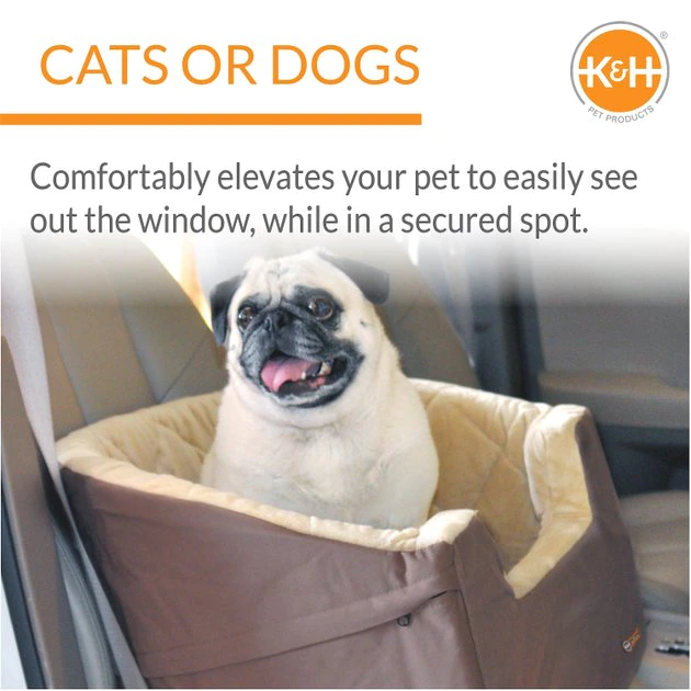 Budget ๐ K&H Pet Products Bucket Booster Pet Seat, Tan โญ - Image 4
