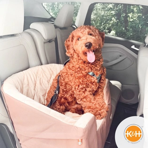 Budget ๐ K&H Pet Products Bucket Booster Pet Seat, Tan โญ - Image 6