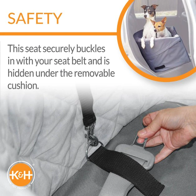 Deals ๐ K&H Pet Products Bucket Booster Pet Seat, Grey ๐ - Image 3