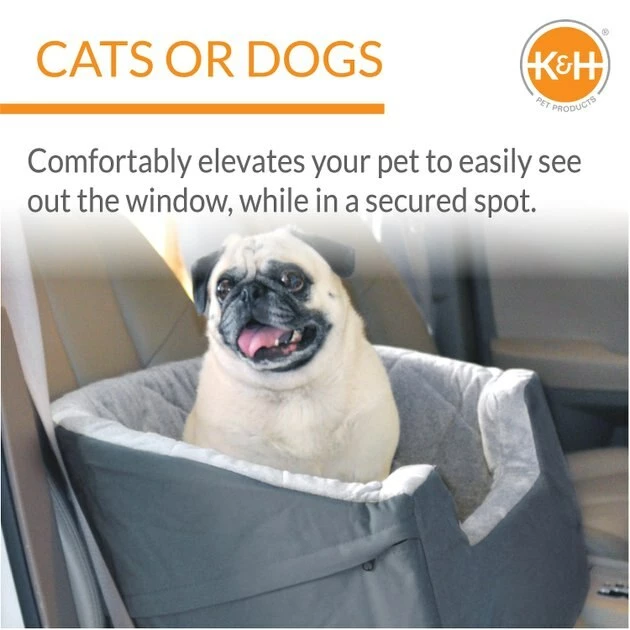 Deals ๐ K&H Pet Products Bucket Booster Pet Seat, Grey ๐ - Image 4