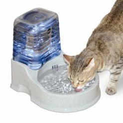 New 👍 K&H Pet Products CleanFlow Filtered Water 🐕 Dog Bowl, Small, 80-oz Bowl + 90-oz Reservoir ⭐