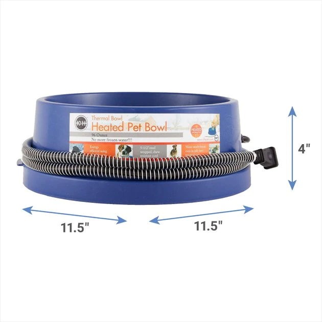 Top 10 ๐ K&H Pet Products Thermal-Bowl Plastic ๐ Dog & Cat Bowl, 96-oz ๐ - Image 2