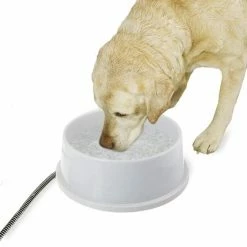 Wholesale 🧨 K&H Pet Products Thermal-Bowl Plastic 🐶 Dog & Cat Bowl, 192-oz 🧨