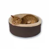 Cheap 🌟 K&H Pet Products Thermo-Kitty Cat Bed, Mocha 🎉