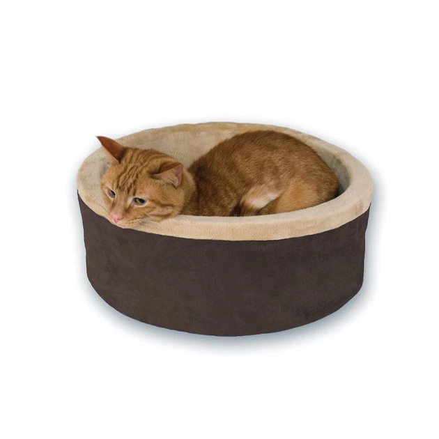 Cheap ๐ K&H Pet Products Thermo-Kitty Cat Bed, Mocha ๐