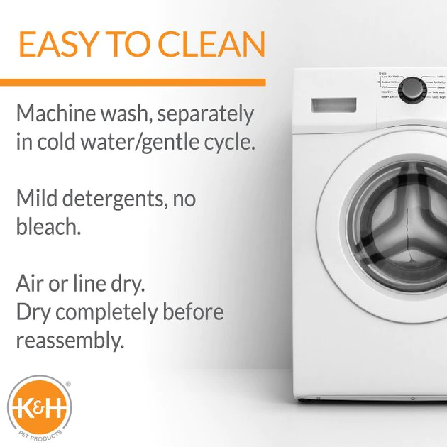 Best Sale 😉 K&H Pet Products Self-Warming Nuzzle Nest Bolster Cat & 🐶 Dog Bed 🔥 - Image 6