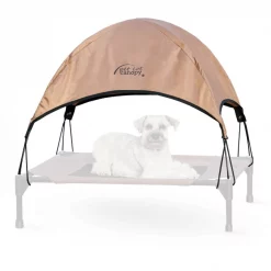 Top 10 🎉 K&H Pet Products Cot Canopy for Elevated 🦮 Dog Bed, Tan 👏