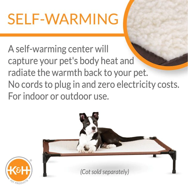 Top 10 โค๏ธ K&H Pet Products Self-Warming Cot Cover for Elevated ๐ฆฎ Dog Bed ๐ - Image 4
