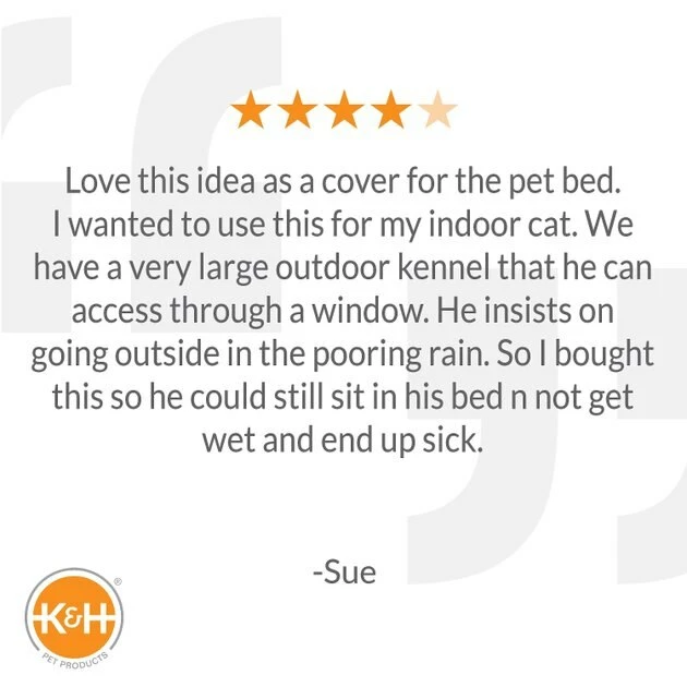 Top 10 โค๏ธ K&H Pet Products Self-Warming Cot Cover for Elevated ๐ฆฎ Dog Bed ๐ - Image 8