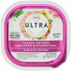 Top 10 ๐งจ Nutro Ultra Grain-Free Turkey Entree Pate with Toppers Adult Wet ๐ฆฎ Dog Food Trays โจ