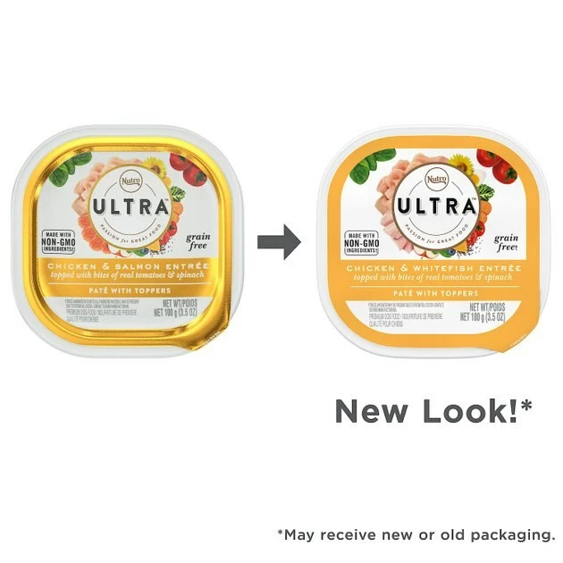 Buy ๐ Nutro Ultra Grain-Free Chicken & Whitefish Entree Pate with Toppers Adult Wet ๐ถ Dog Food Trays ๐ - Image 2