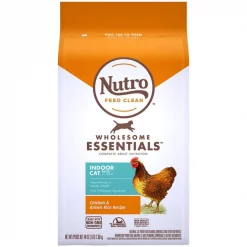 Buy 🤩 Nutro Wholesome Essentials Indoor Chicken & Brown Rice Recipe Adult Dry Cat Food 🌟
