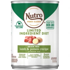 Wholesale 🧨 Nutro Limited Ingredient Diet Premium Loaf Lamb & Potato Grain-Free Canned 🐕 Dog Food 🔥