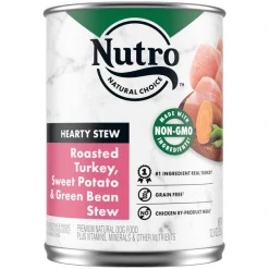 Best Sale ๐ฅฐ Nutro Hearty Stew Turkey, Sweet Potato & Green Bean Cuts in Gravy Canned ๐ถ Dog Food ๐คฉ