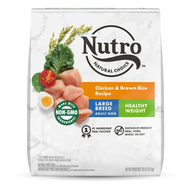 Coupon ๐ Nutro Natural Choice Healthy Weight Large Breed Adult Chicken & Brown Rice Recipe Dry ๐ Dog Food ๐