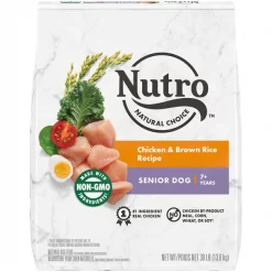 Hot Sale ❤️ Nutro Natural Choice Senior Chicken & Brown Rice Recipe Dry 🐶 Dog Food 👏