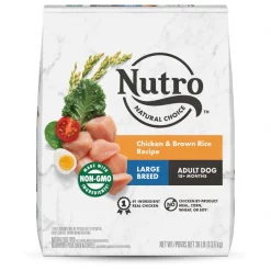 Budget 😍 Nutro Natural Choice Large Breed Adult Chicken & Brown Rice Recipe Dry 🐶 Dog Food ❤️